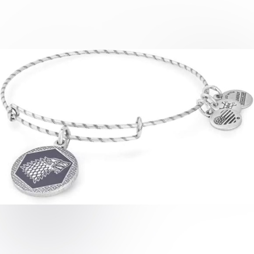 Original Alex and Ani Game of Thrones - Stark House expandable bracelet
